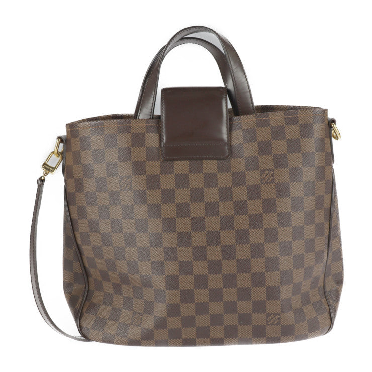 Louis Vuitton Cover Roseberry Handbag Damier Canvas Leather