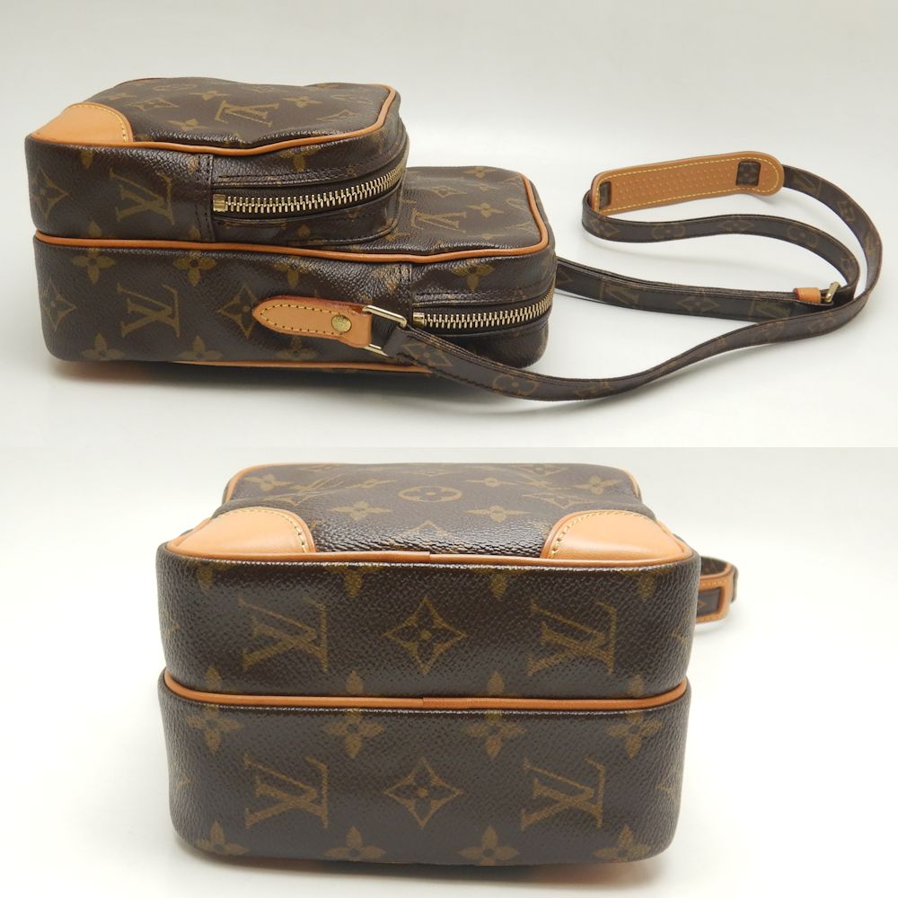Louis Vuitton Monogram Shoulder Bag Brown