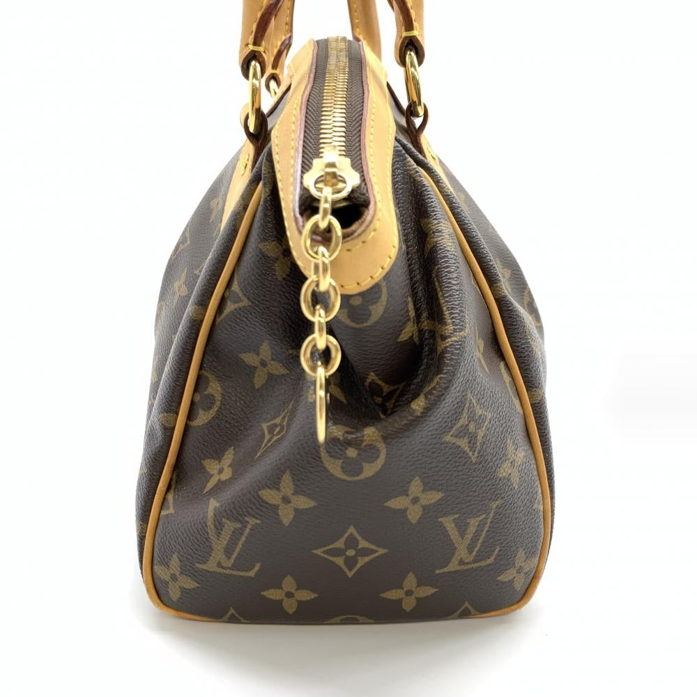 Louis Vuitton Tivoli PM Monogram Handbag Brown