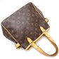 Louis Vuitton Monogram Batignolle Handbag Brown