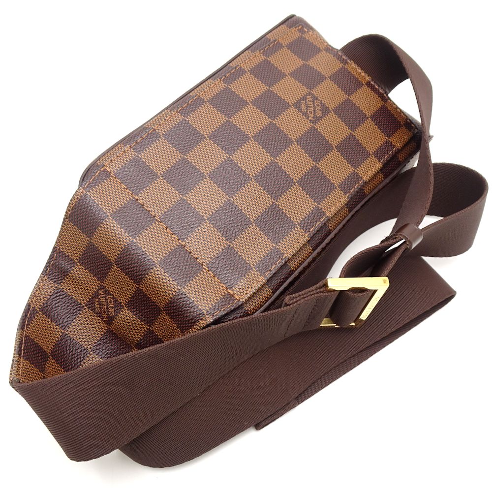 Louis Vuitton Damier body bag brown