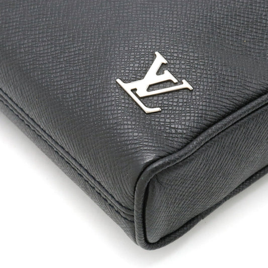 Louis Vuitton Taiga Messenger PM Diagonal Shoulder Noir Black
