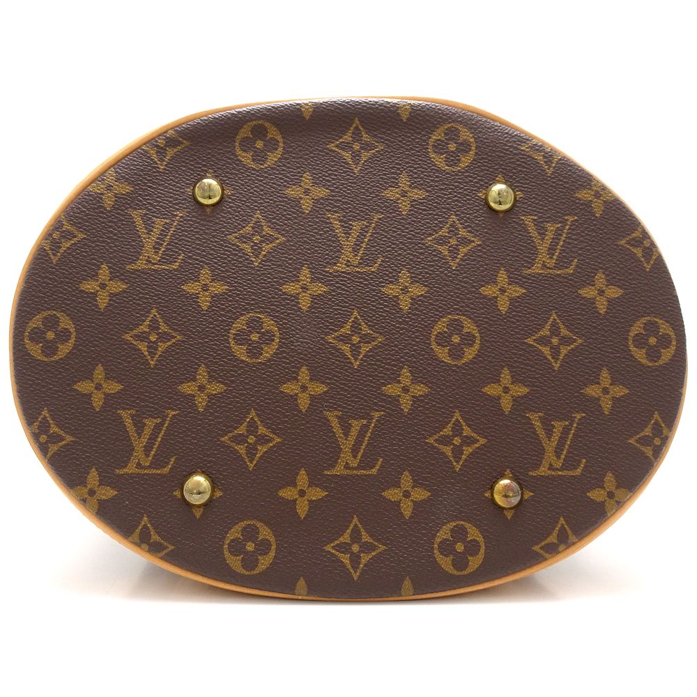 Louis Vuitton Monogram GM Tote Bag Brown