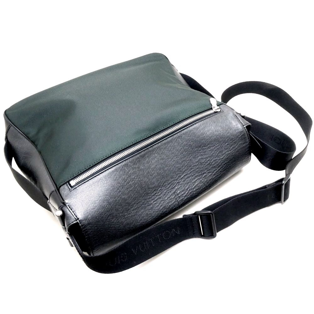 Louis Vuitton Taiga Crossbody Shoulder Bag Ardoise