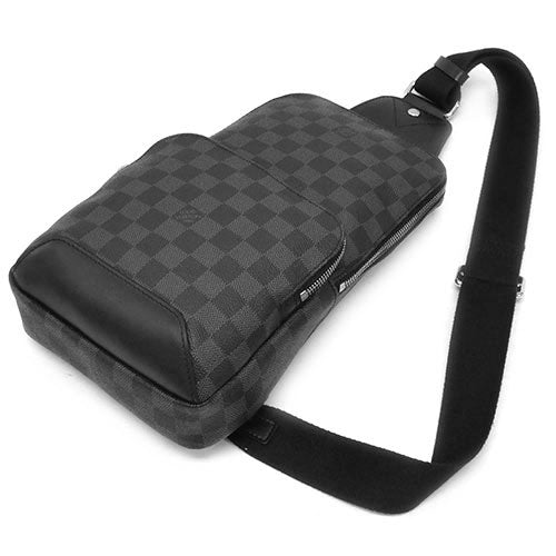 Louis Vuitton Damier Graphite Avenue Sling Bag Black