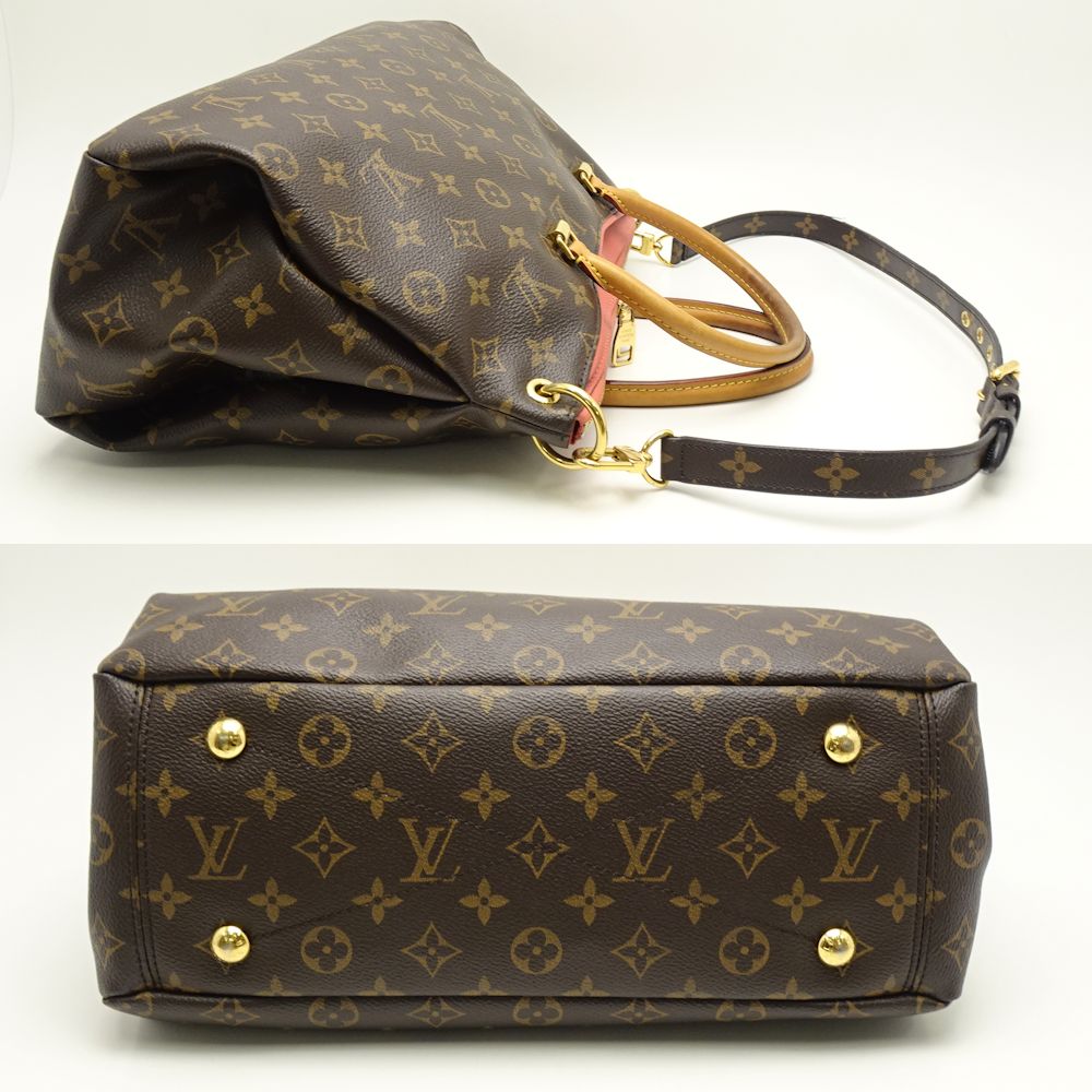 Louis Vuitton  Monogram Pallas Rose 2way Bag