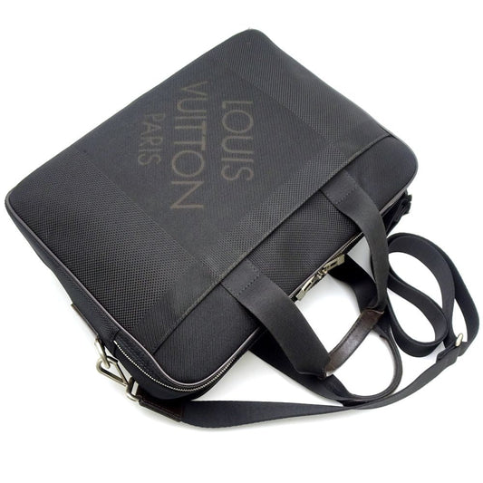 Louis Vuitton Damier Jean GM Business Bag Noir