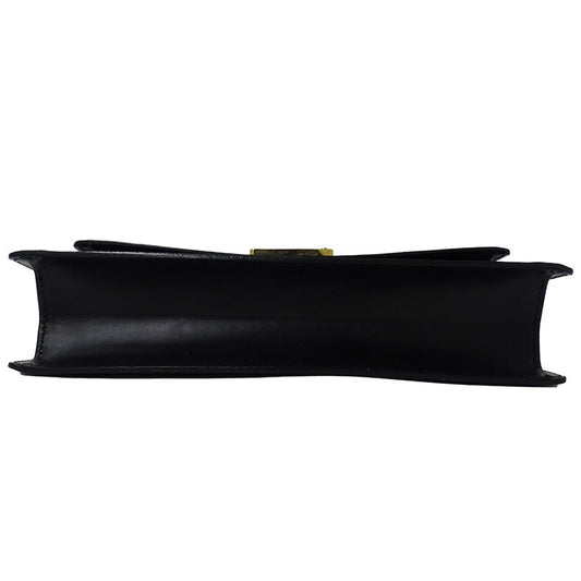 Louis Vuitton Epi Shoulder Bag Monceau Noir Black