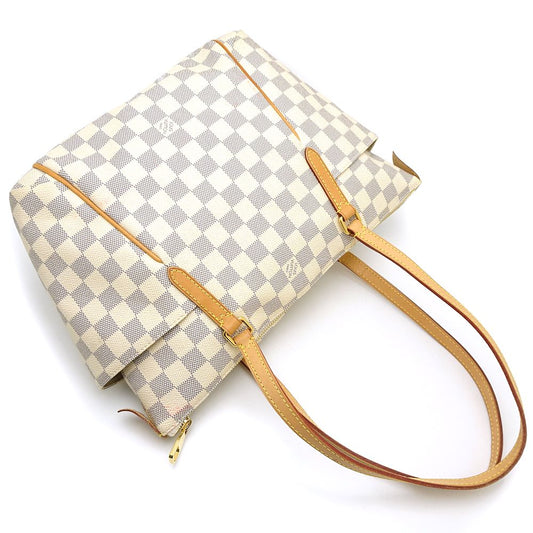 Louis Vuitton Damier Azur Totally PM Tote Bag Azur