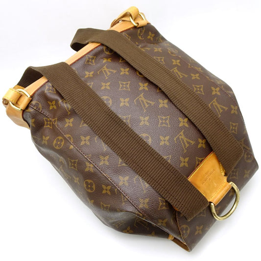 Louis Vuitton Monogram Montsouris GM Backpack Brown