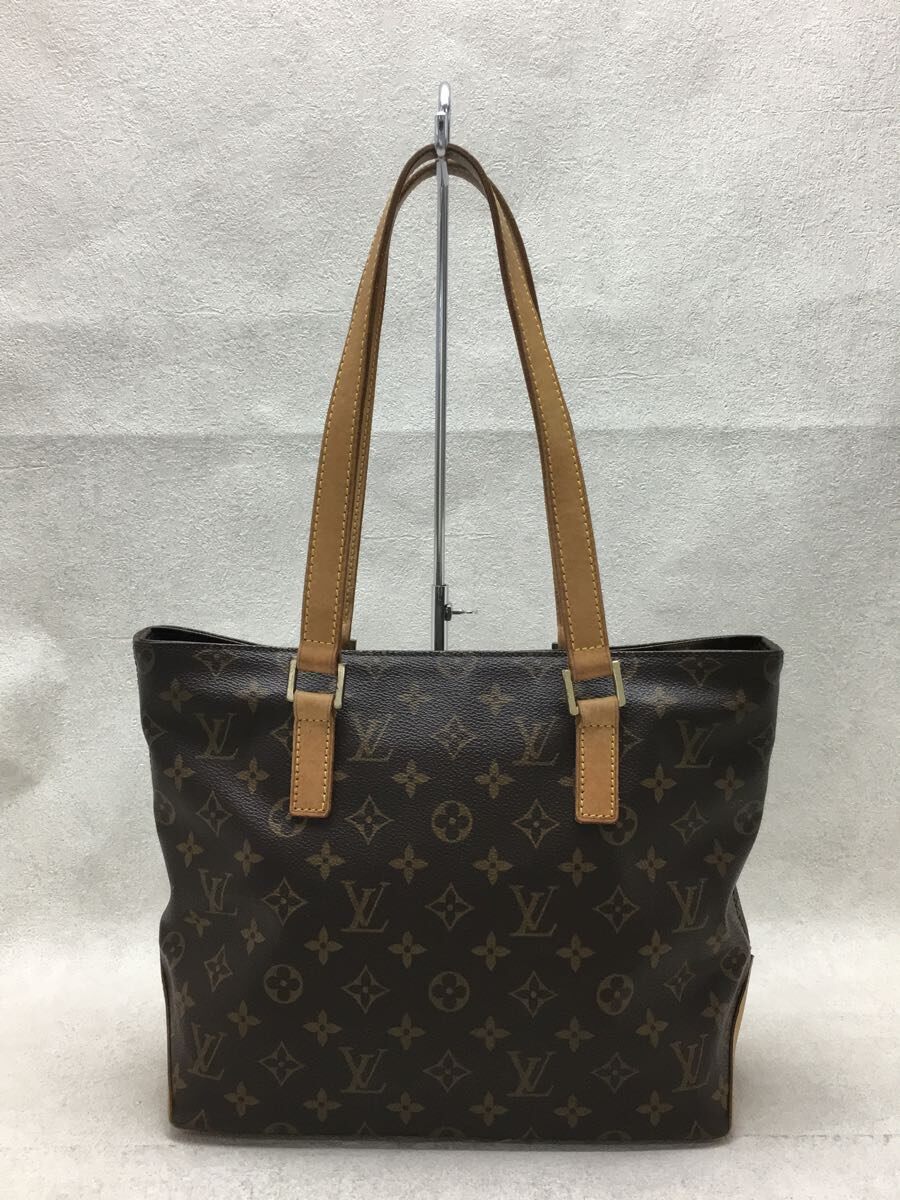 Louis Vuitton Hippopo Monogram Hand Bag PVC Brown