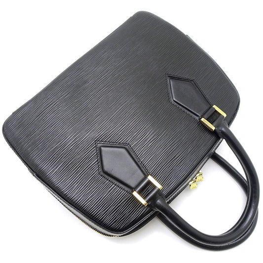 Louis Vuitton Epi Handbag Black