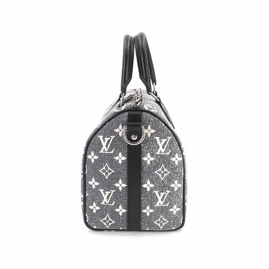 Louis Vuitton Jacquard Denim Speedy Bandouliere 25 Shoulder Bag