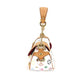 Louis Vuitton Monogram Multicolor Marilyn Hand Bag Leather Bronze White