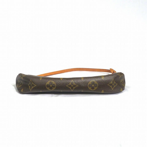 Louis Vuitton Monogram Pochette Accessoire Shoulder Bag Brown