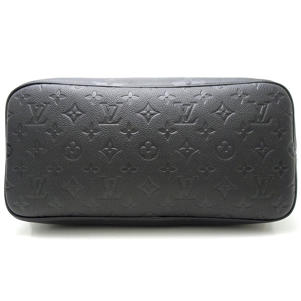 Louis Vuitton Neverfull MM Tote Bag Monogram Implant Noir