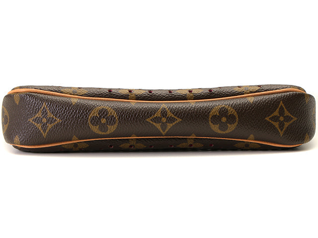 Louis Vuitton Pochette Accessoire Monogram Perfo Fuchsia