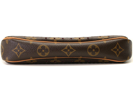 Louis Vuitton Pochette Accessoire Monogram Perfo Fuchsia