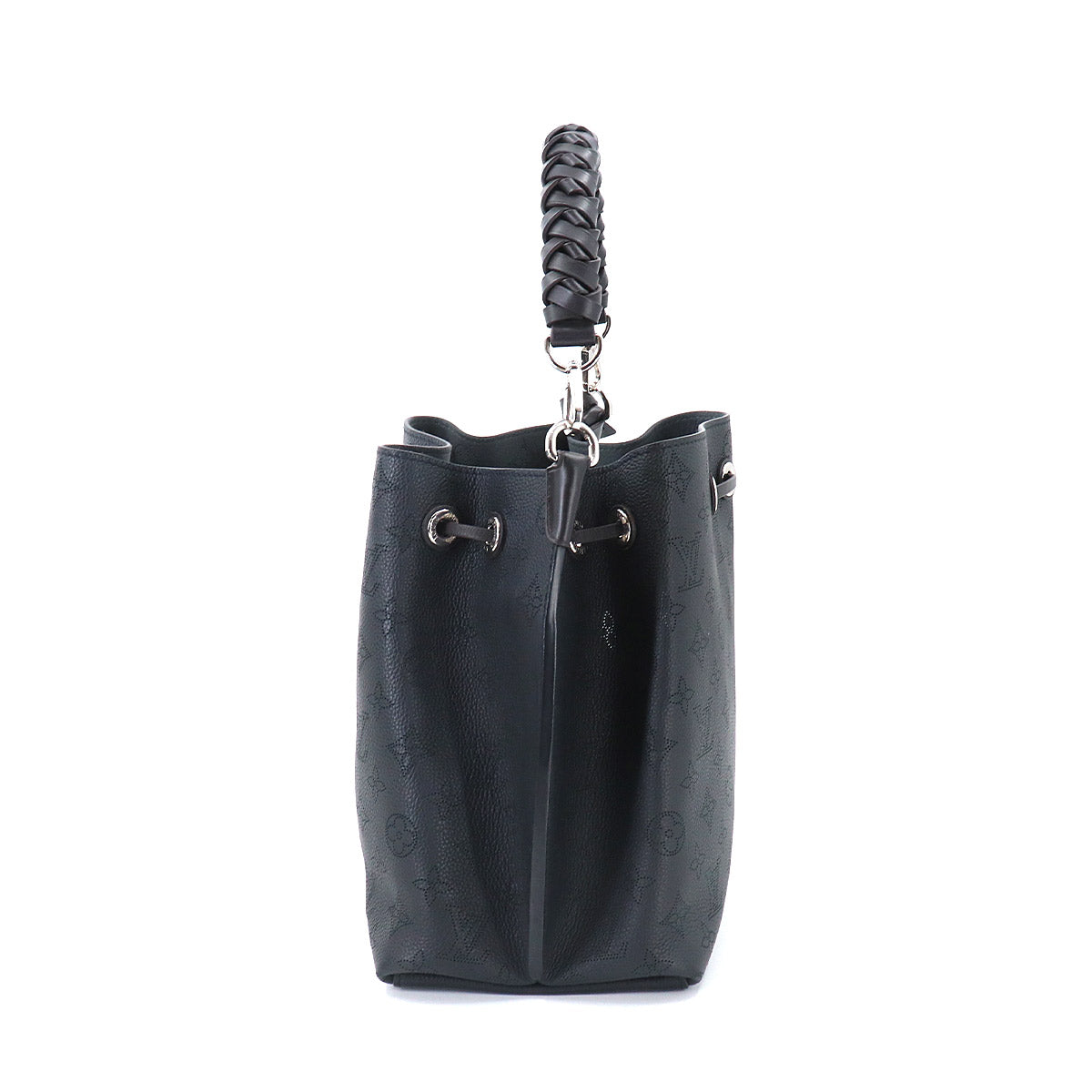 Louis Vuitton Mahina Muria 2 Way Hand Shoulder Bag Leather Noir