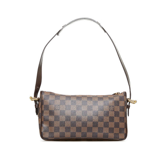 Louis Vuitton Damier Ravello GM Shoulder Bag Brown