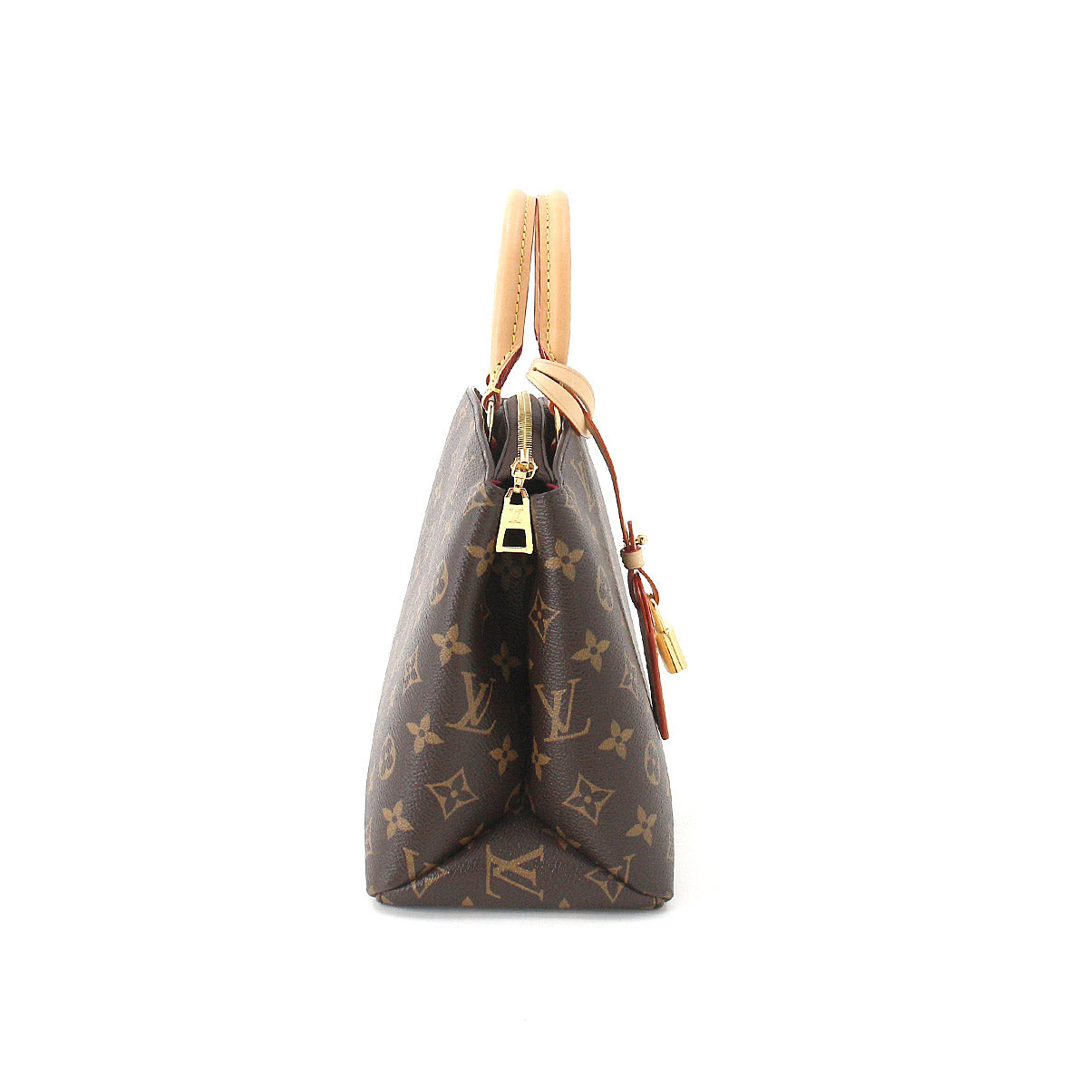 Louis Vuitton Monogram Petit Palais PM 2 Way Hand Shoulder Bag Brown