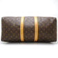 Louis Vuitton Monogram Keepall 45 Boston Bag Brown
