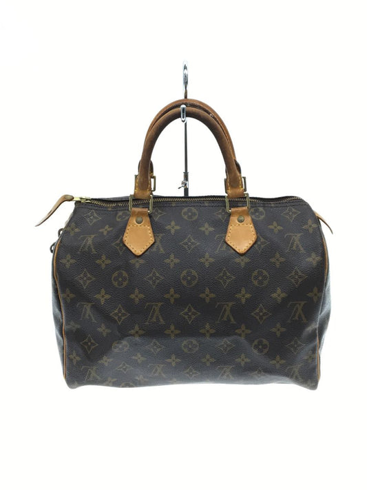 Louis Vuitton Speedy 30 Hand Bag Monogram PVC Brown