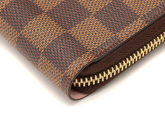 Louis Vuitton Zippy Wallet Long Wallet Damier Rose Ballerine