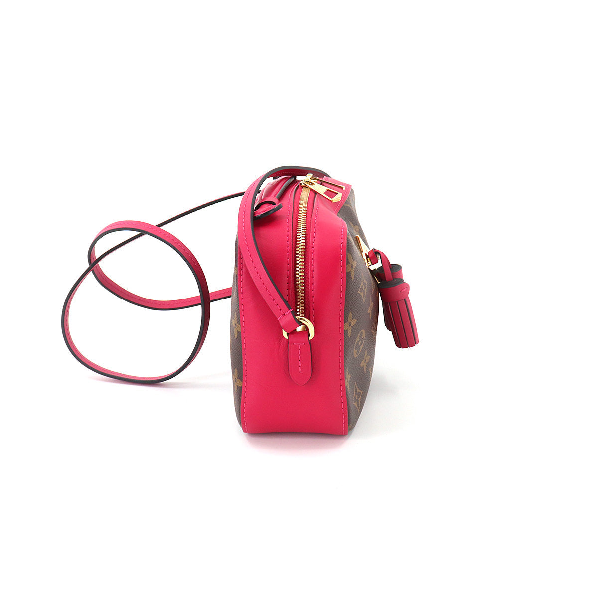 Louis Vuitton Monogram Saintonge Shoulder Bag Freesia Red