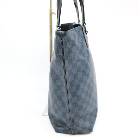 Louis Vuitton Cover Voyage Damier Cobalt Business Bag Tote Bag