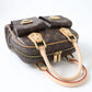 Louis Vuitton Manhattan PM Monogram Brown Gold Metal Fittings