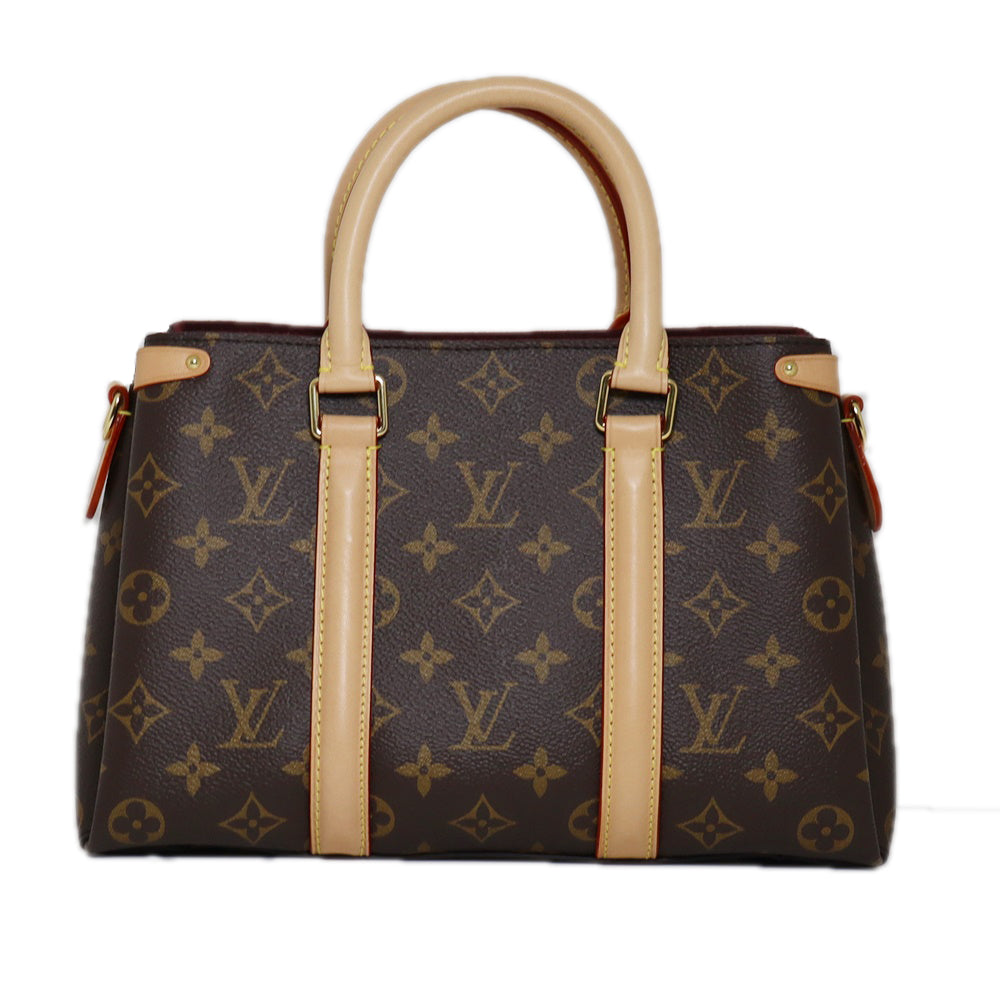 Louis Vuitton Soufflot BB Monogram Canvas Handbag Shoulder Bag 2 Way Bag