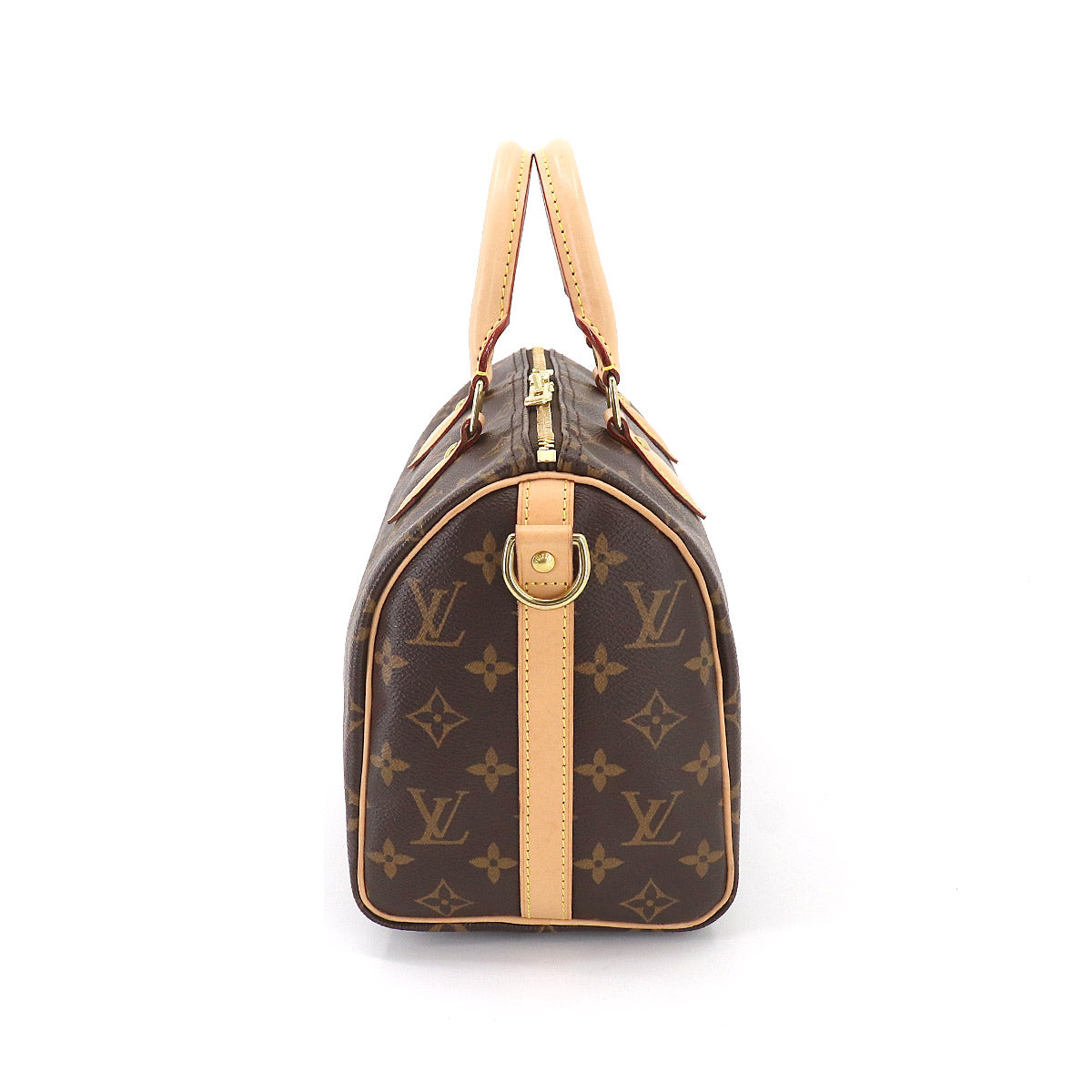 Louis Vuitton Monogram Speedy Bandouliere 25 Shoulder Bag Brown