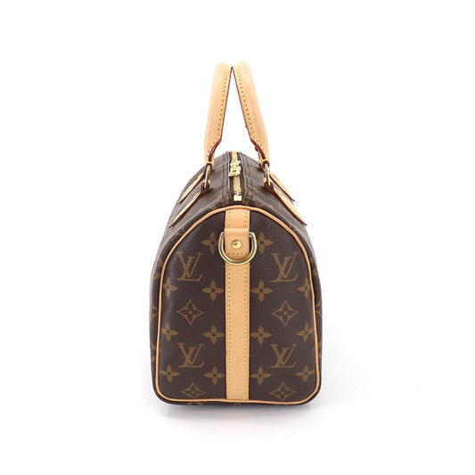 Louis Vuitton Monogram Speedy Bandouliere 25 Shoulder Bag Brown