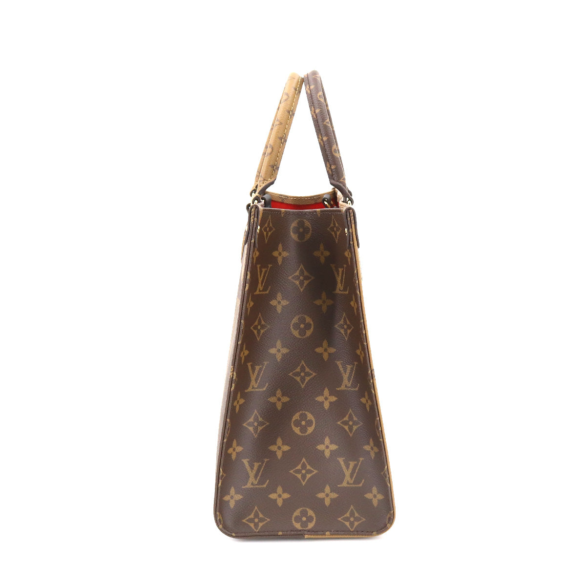 Louis Vuitton Giant Monogram On The Go MM 2 Way Tote Shoulder Bag