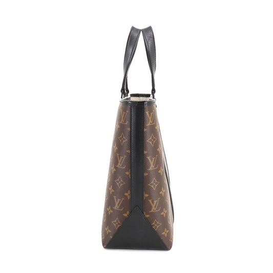 Louis Vuitton Macassar Weekend Tote PM Shoulder Bag Black