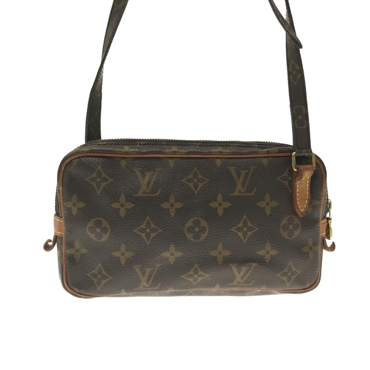 Louis Vuitton Pochette Marlie Bandouliere Shoulder Bag in Monogram Canvas