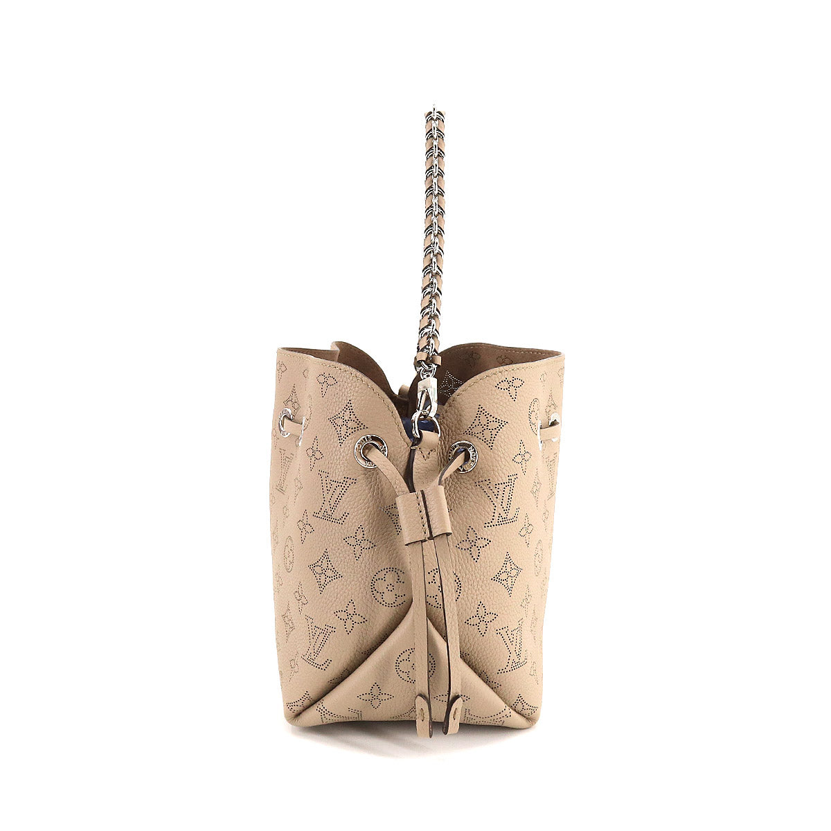 Louis Vuitton Mahina Bella Shoulder Bag Leather Galle Creme