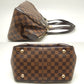 Louis Vuitton Damier Verona PM Shoulder Bag Brown