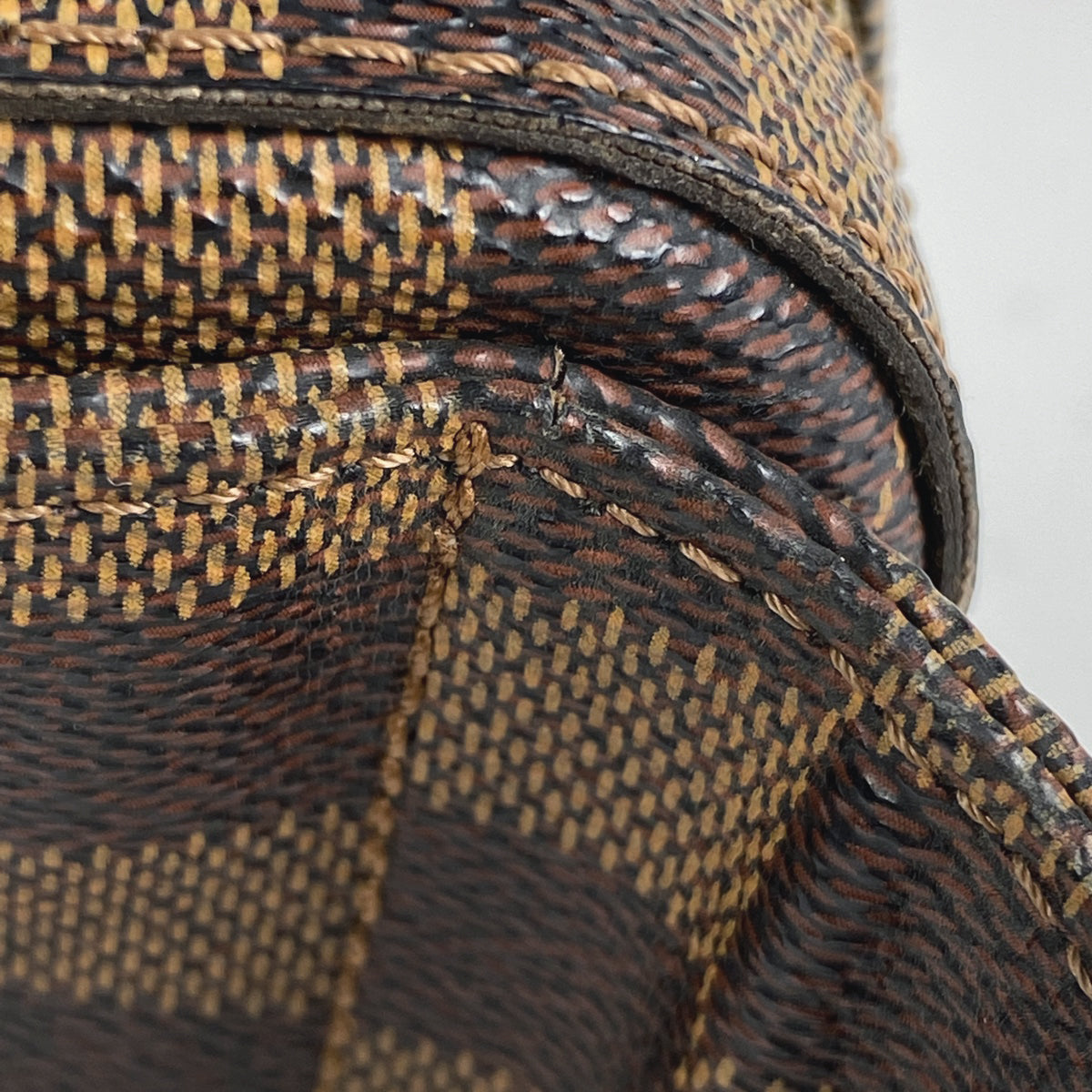 Louis Vuitton Jeronimos Waist Bag Shoulder Bag Body Bag Damier Brown