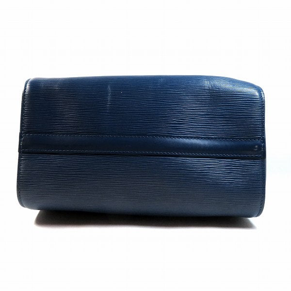 Louis Vuitton Epi Speedy 25 Bag Handbag Epi Leather Toledo Blue