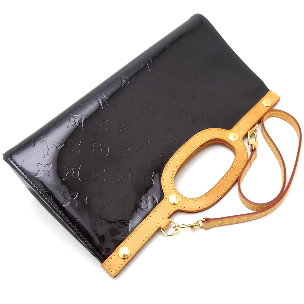 Louis Vuitton Vernis Roxbury Drive Bag Amarante