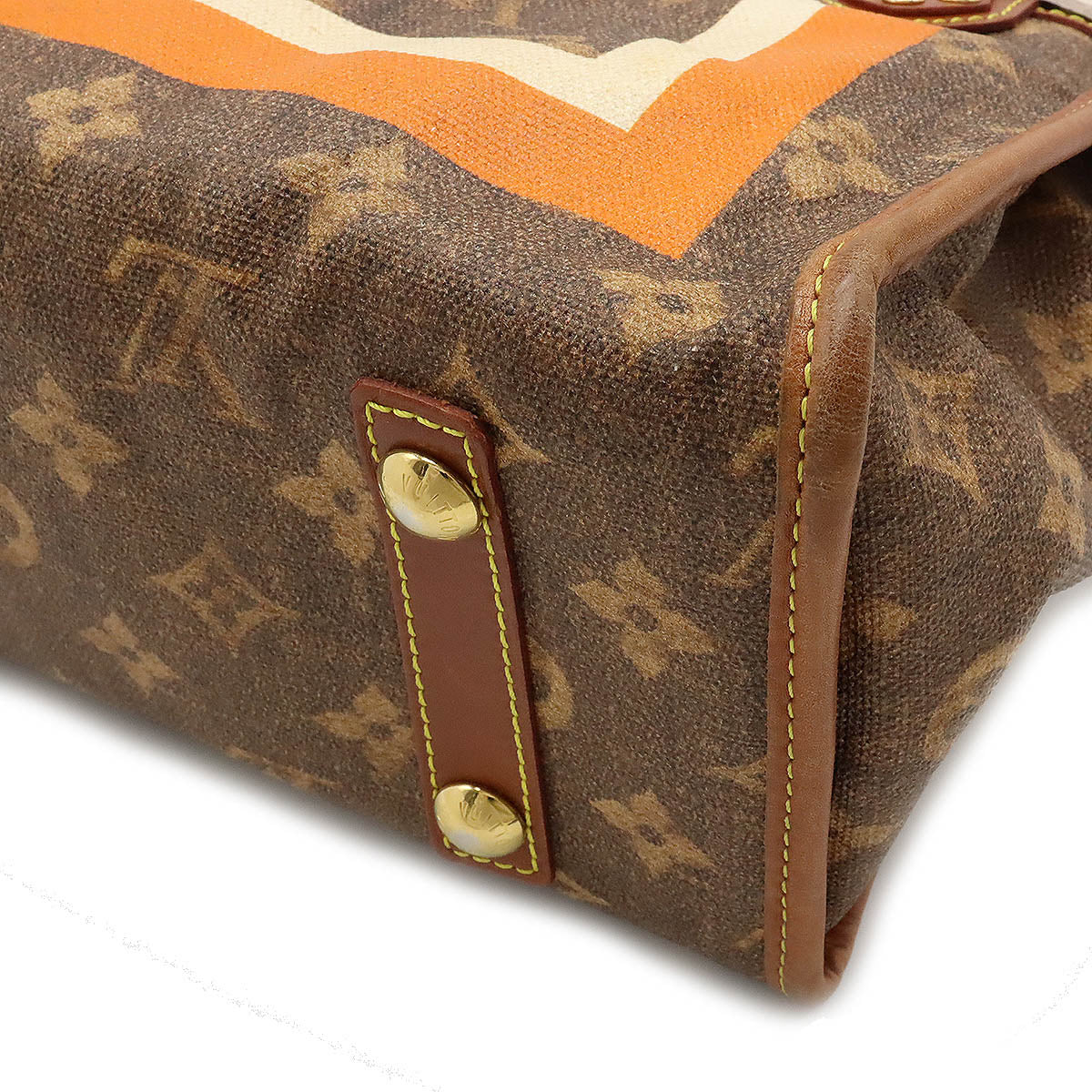 Louis Vuitton Monogram Rayures Tisse Sac PM Shoulder Bag
