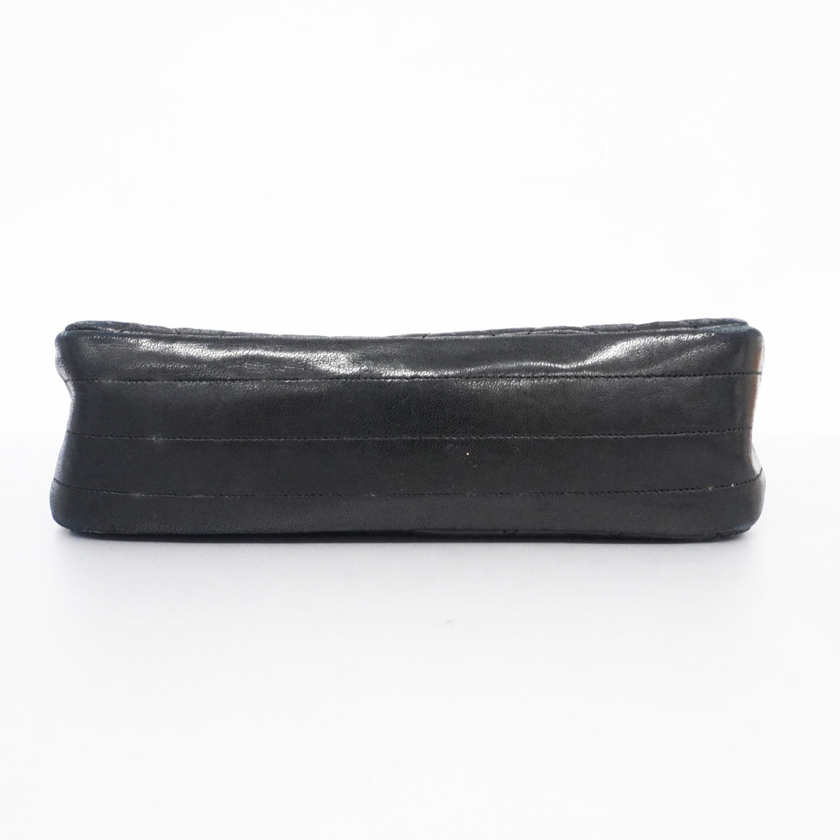 Chanel Shoulder Bag Matelasse Chain Lambskin Black