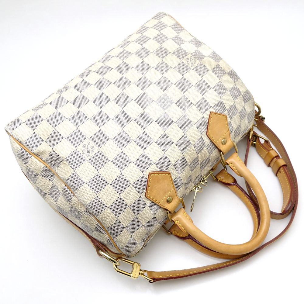 Louis Vuitton Damier Azur Speedy Bandouliere 25 2way Bag