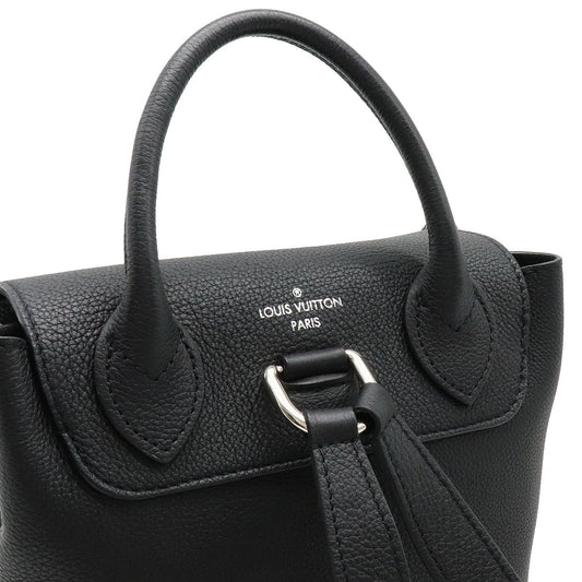 Louis Vuitton LockMe Backpack Rucksack Calf Leather Noir Black