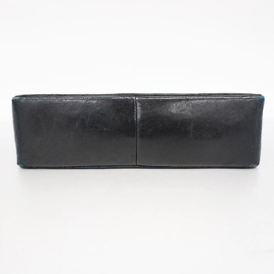 Chanel Shoulder Bag Matelasse Single Chain Lambskin Black Gold
