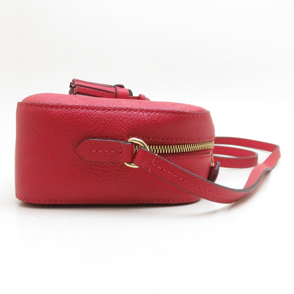 Louis Vuitton Santonge Crossbody Shoulder Bag Amplant Scarlet Red