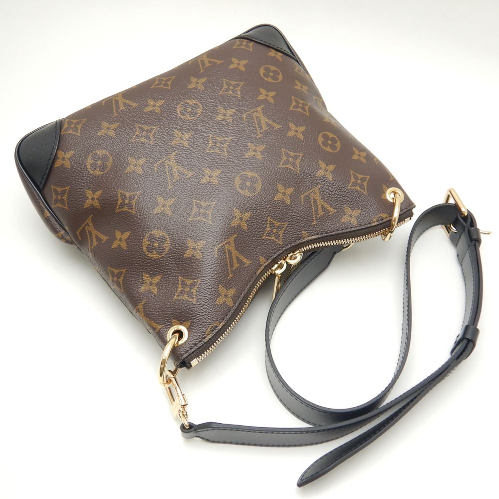 Louis Vuitton Monogram Odeon NM PM Shoulder Bag Brown