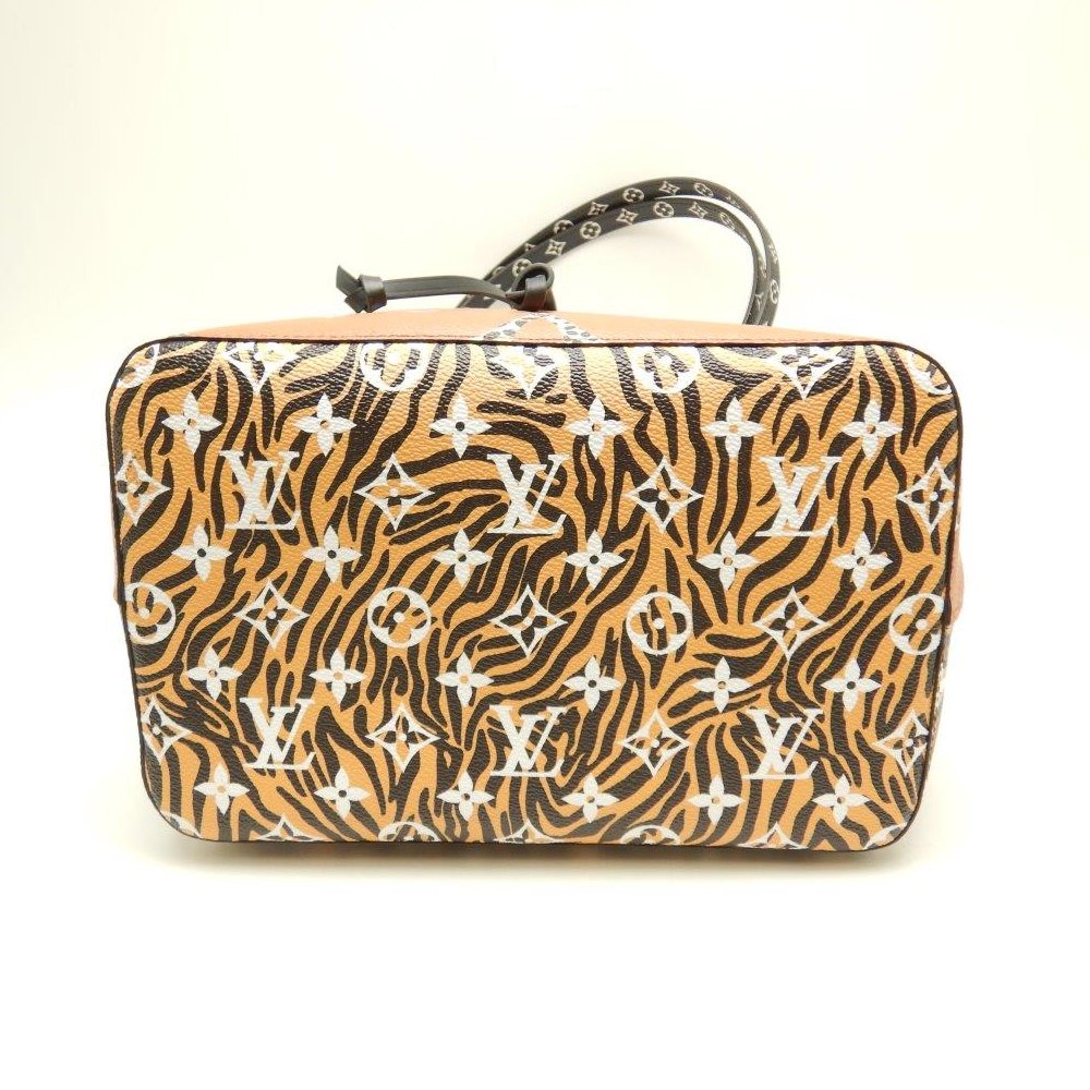 Louis Vuitton NeoNoe Monogram Jungle Shoulder Bag Orange